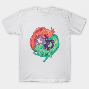 Yin Yang Axolotl T-Shirt